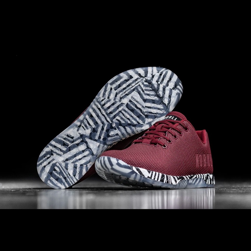 NOBULL Cabernet Zebra Women’s Trainer Sz 9